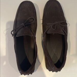 Men's Tod’s Brown Suede gomino driving italian Loafers